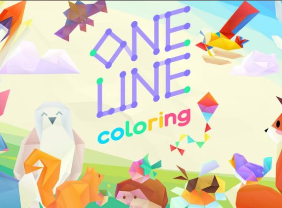 单线着色 One Line Coloring
