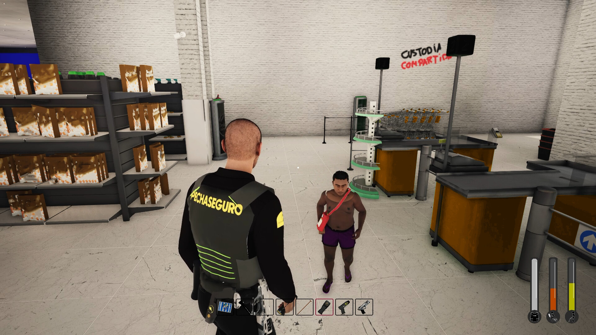PC游戏《超市安全模拟器/Supermarket Security Simulator》中文v1.0.0下载