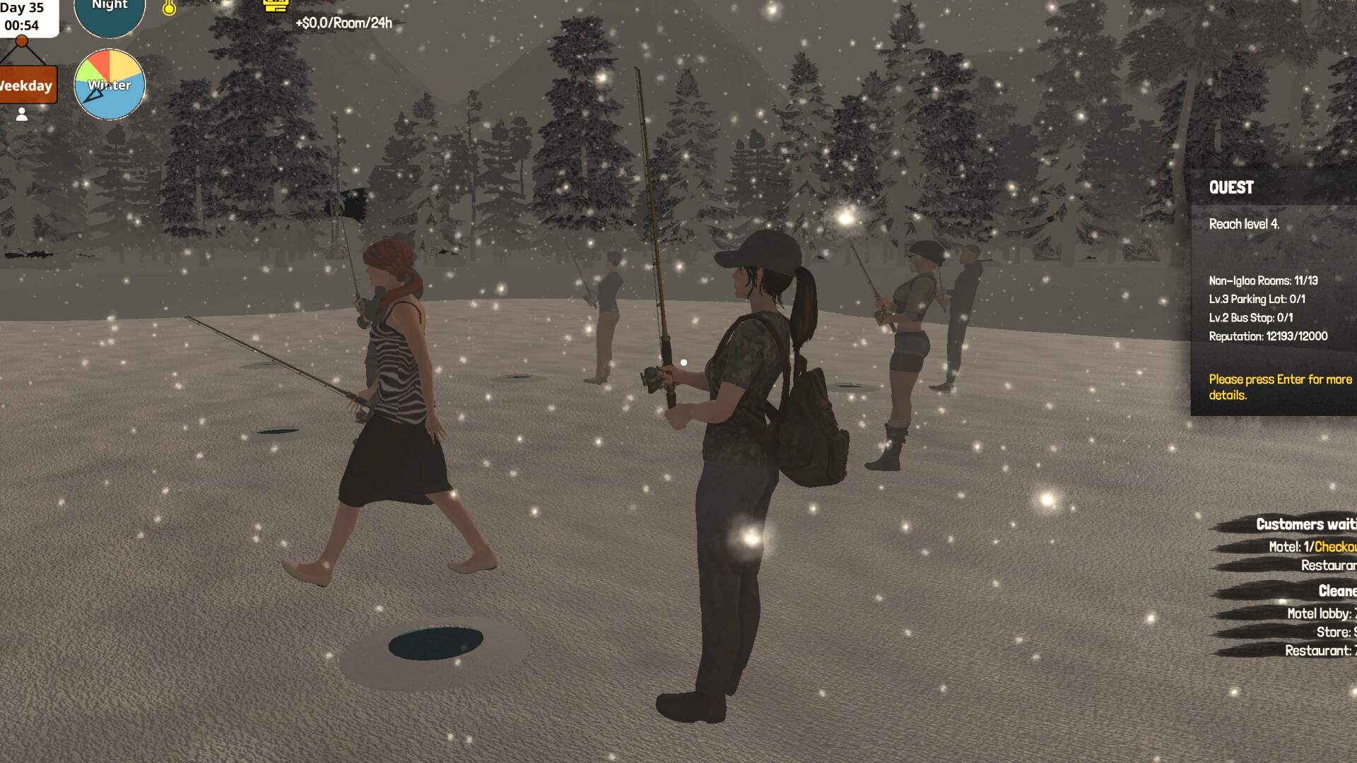 《北极汽车旅馆模拟器/Arctic Motel Simulator》PC中文版下载-含v3.0.2