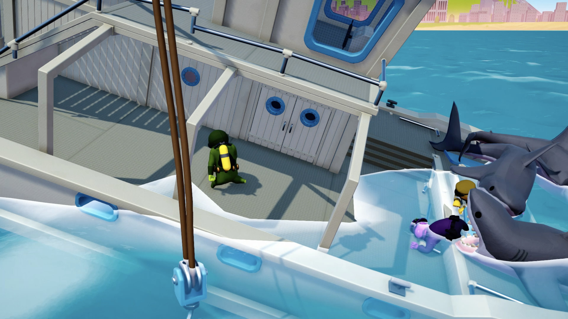 《萌萌小人大乱斗/Gang Beasts》PC中文版下载-含Build.20270933